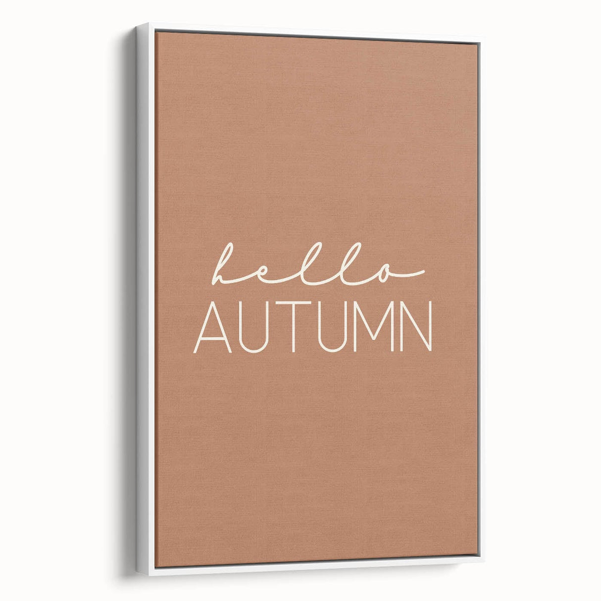 Vintage poster art of autumnal trees on extra-large framed canvas, with vibrant fall colors, ideal for living room decor.