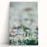 Black and white abstract design on large stretched canvas, ideal for kitchen wall art or bedroom ambiance.