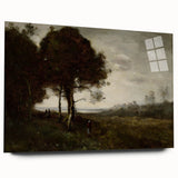 Romanticism Art - A Torrent at Romagnes by Jean-Baptiste-Camille Corot