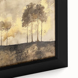 Abstract landscape wall art canvas close-up featuring vibrant colors and intricate textures, framed elegantly, perfect for modern home decor.