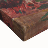 Expressionist Art - Dynamic Horse Herders in Vibrant Landscape