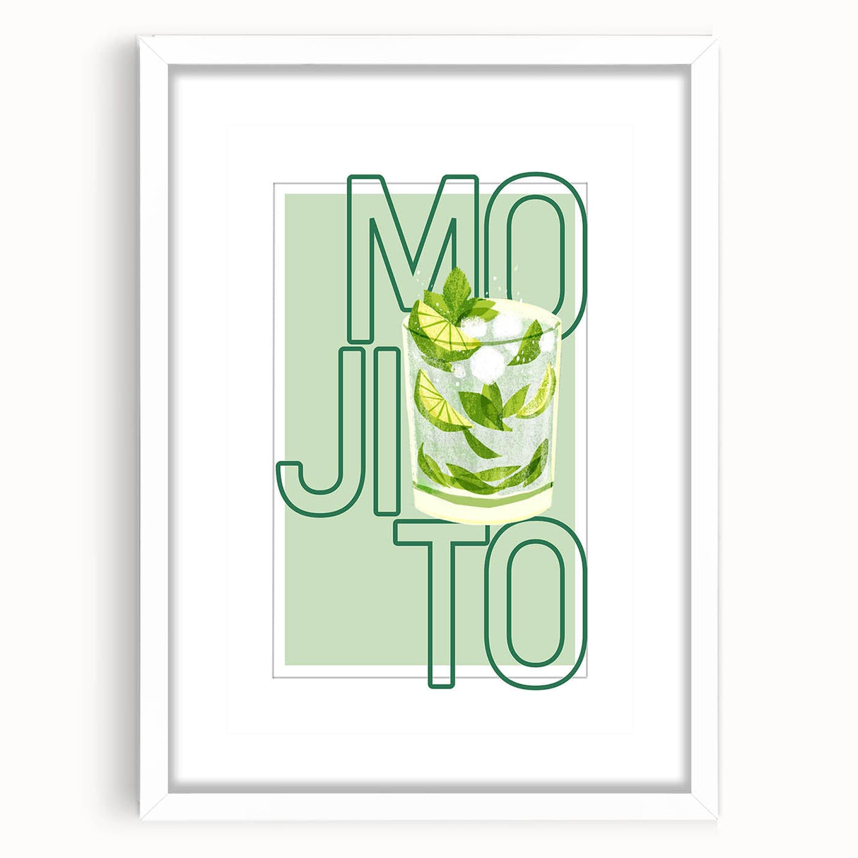 Abstract art print featuring swirling patterns in muted earth tones, framed in white, ideal for dining room decor.