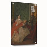 Edmondo and Thérèse Morbilli - Impressionist Portrait by Degas