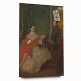 Edmondo and Thérèse Morbilli - Impressionist Portrait by Degas