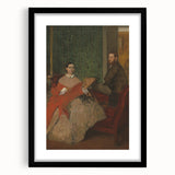 Edmondo and Thérèse Morbilli - Impressionist Portrait by Degas