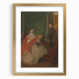 Edmondo and Thérèse Morbilli - Impressionist Portrait by Degas