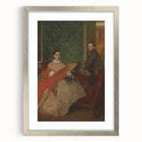 Edmondo and Thérèse Morbilli - Impressionist Portrait by Degas