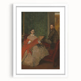 Edmondo and Thérèse Morbilli - Impressionist Portrait by Degas