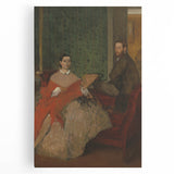 Edmondo and Thérèse Morbilli - Impressionist Portrait by Degas