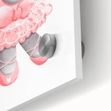 Ballet Elephant Watercolor Print - Playroom Wall Art for Kids