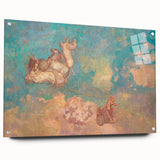 Chariot of Apollo Modern Wall Art - Ethereal Contemporary Decor Accent