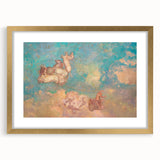Chariot of Apollo Modern Wall Art - Ethereal Contemporary Decor Accent