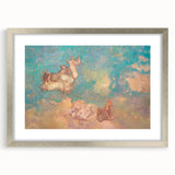 Chariot of Apollo Modern Wall Art - Ethereal Contemporary Decor Accent