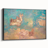 Chariot of Apollo Modern Wall Art - Ethereal Contemporary Decor Accent