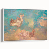Chariot of Apollo Modern Wall Art - Ethereal Contemporary Decor Accent
