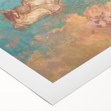 Chariot of Apollo Modern Wall Art - Ethereal Contemporary Decor Accent