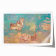 Chariot of Apollo Modern Wall Art - Ethereal Contemporary Decor Accent