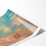 Chariot of Apollo Modern Wall Art - Ethereal Contemporary Decor Accent