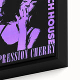 Beach House Depression Cherry Poster - Vintage Indie Art