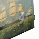 Golden State Ship Realism Art Print - Fitz Henry Lane Nautical Canvas Art