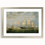 Golden State Ship Realism Art Print - Fitz Henry Lane Nautical Canvas Art