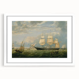 Golden State Ship Realism Art Print - Fitz Henry Lane Nautical Canvas Art