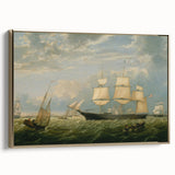 Golden State Ship Realism Art Print - Fitz Henry Lane Nautical Canvas Art
