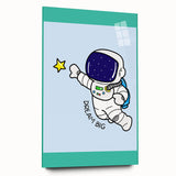STEM Learning Wall Art - Dream Big Space Astronaut Print