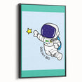 STEM Learning Wall Art - Dream Big Space Astronaut Print