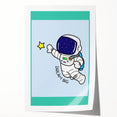 STEM Learning Wall Art - Dream Big Space Astronaut Print