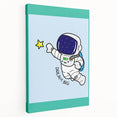 STEM Learning Wall Art - Dream Big Space Astronaut Print