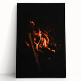 Black and white large art of a tree in autumn on stretched canvas, ideal for kitchen or bedroom wall decor.