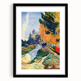 Paul Gauguin’s Les Alyscamps - Vibrant Impressionist Wall Art Print