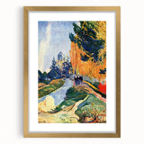 Paul Gauguin’s Les Alyscamps - Vibrant Impressionist Wall Art Print