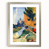 Paul Gauguin’s Les Alyscamps - Vibrant Impressionist Wall Art Print