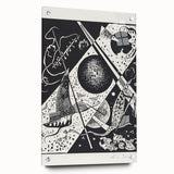 Wassily Kandinsky’s Kleine Welten VI - Abstract Monochrome Wall Art