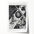 Wassily Kandinsky’s Kleine Welten VI - Abstract Monochrome Wall Art