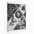 Wassily Kandinsky’s Kleine Welten VI - Abstract Monochrome Wall Art