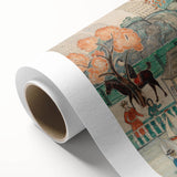 Modern Wall Art: Charming Central Park Scene with Vibrant City Life