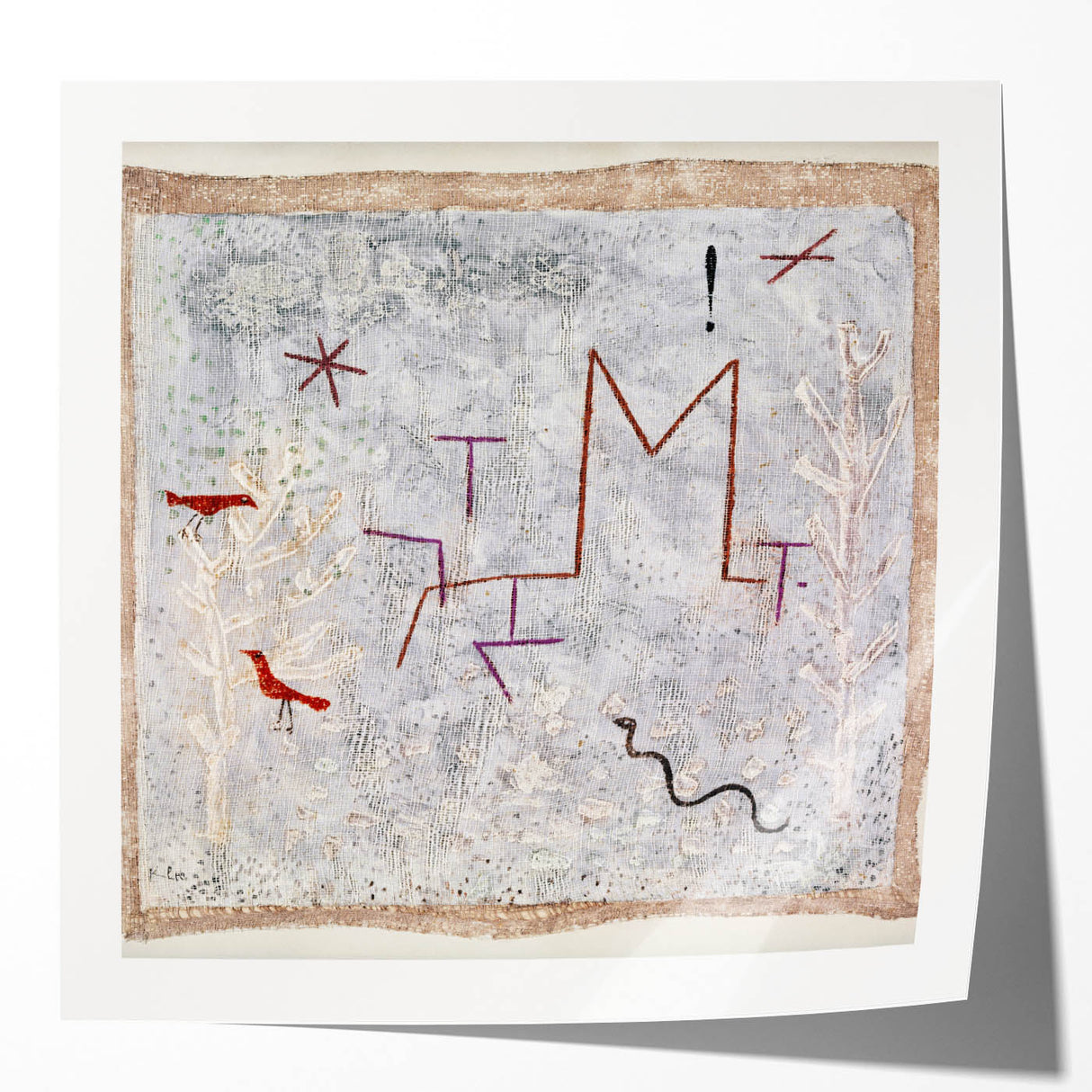 Modern Wall Art – Paul Klee’s "Garden Gate K" (1932)