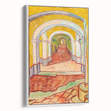 Van Gogh’s Corridor in the Asylum - Vibrant Modern Wall Art Print