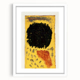 Paul Klee’s Black, Still in Place - Abstract Modern Wall Art Print