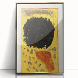 Paul Klee’s Black, Still in Place - Abstract Modern Wall Art Print