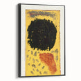 Paul Klee’s Black, Still in Place - Abstract Modern Wall Art Print
