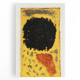 Paul Klee’s Black, Still in Place - Abstract Modern Wall Art Print