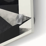 Acrylic Dining Room Artwork – Geometric Black & White Print