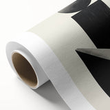 Acrylic Dining Room Artwork – Geometric Black & White Print