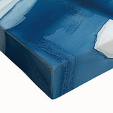 Modern Abstract Wall Art – Coastal Brushstroke Harmony