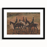 Expressionism Wall Art - Horse Patrol by Cyprián Majerník