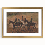 Expressionism Wall Art - Horse Patrol by Cyprián Majerník